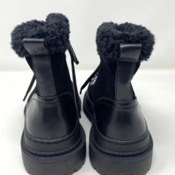 Splendid Yvonne Lug Sole Hiker Combat Women's Boot Black Size 8 - Picture 4 of 7